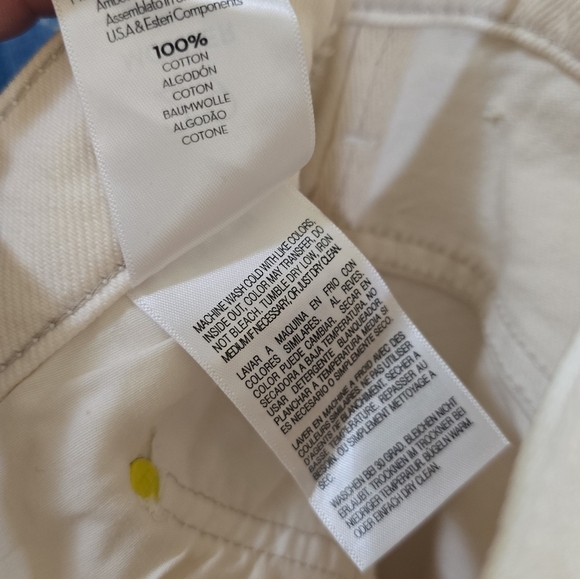 Mother Jeans Snacks! High Waisted Double Stack Ankle In Grab-n-go Natural 29 - Picture 11 of 13